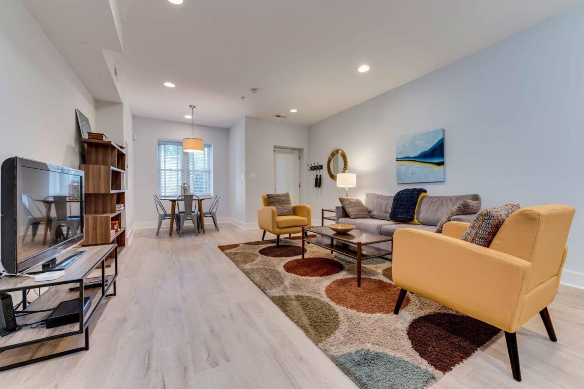 Luxe 2Bd2Ba Townhouse In Hip Area - Near Metro Leilighet Washington Eksteriør bilde